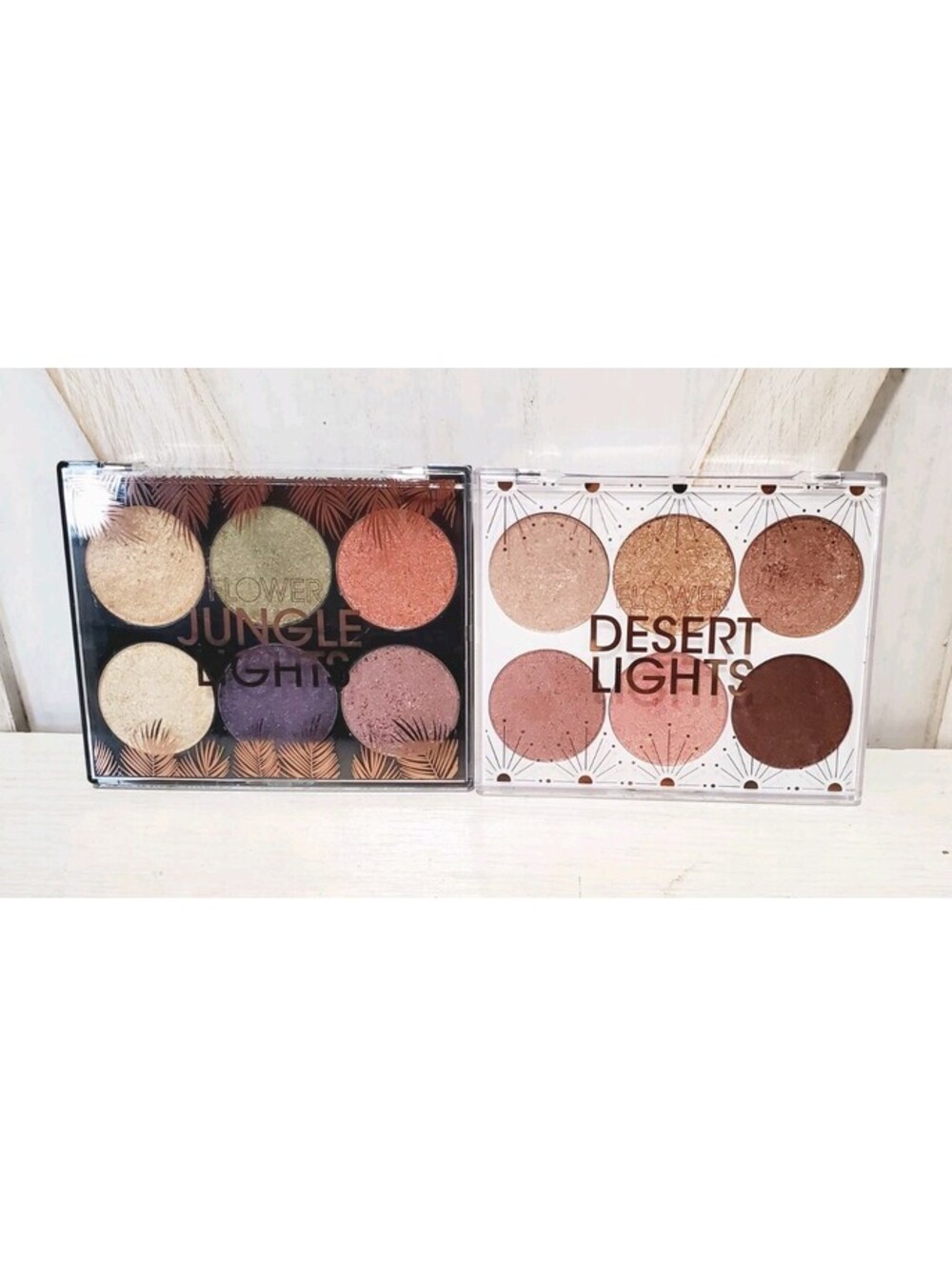 Flower Beauty Desert And Jungle Lights Eyeshadow Palettes – Brand New